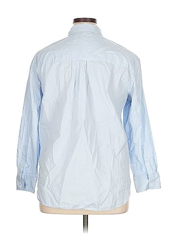 Banana Republic Factory Store Long Sleeve Button-Down Shirt (view 2)
