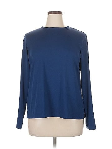 Susan Graver Long Sleeve Top (view 1)