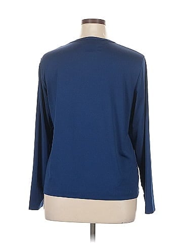 Susan Graver Long Sleeve Top (view 2)