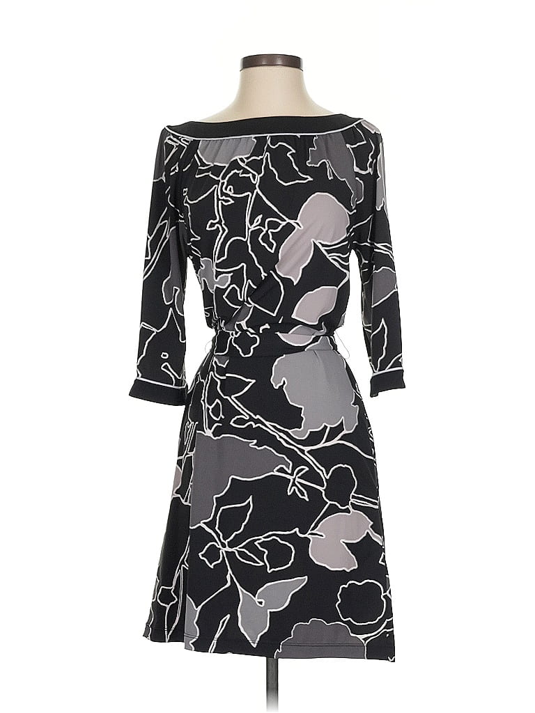 Pre-owned Bcbgmaxazria Cocktail Dress In Gray