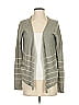White + Warren Gray Silk Cardigan Size XS - photo 1