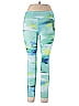 Zella Print Blue Active Pants Size 10 - photo 1