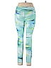 Zella Print Blue Active Pants Size 10 - photo 2