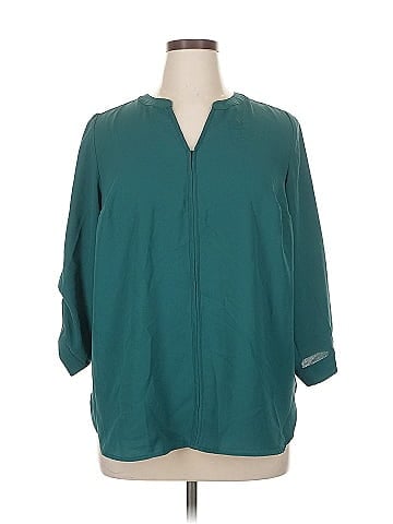 41Hawthorn 3/4 Sleeve Blouse (view 1)
