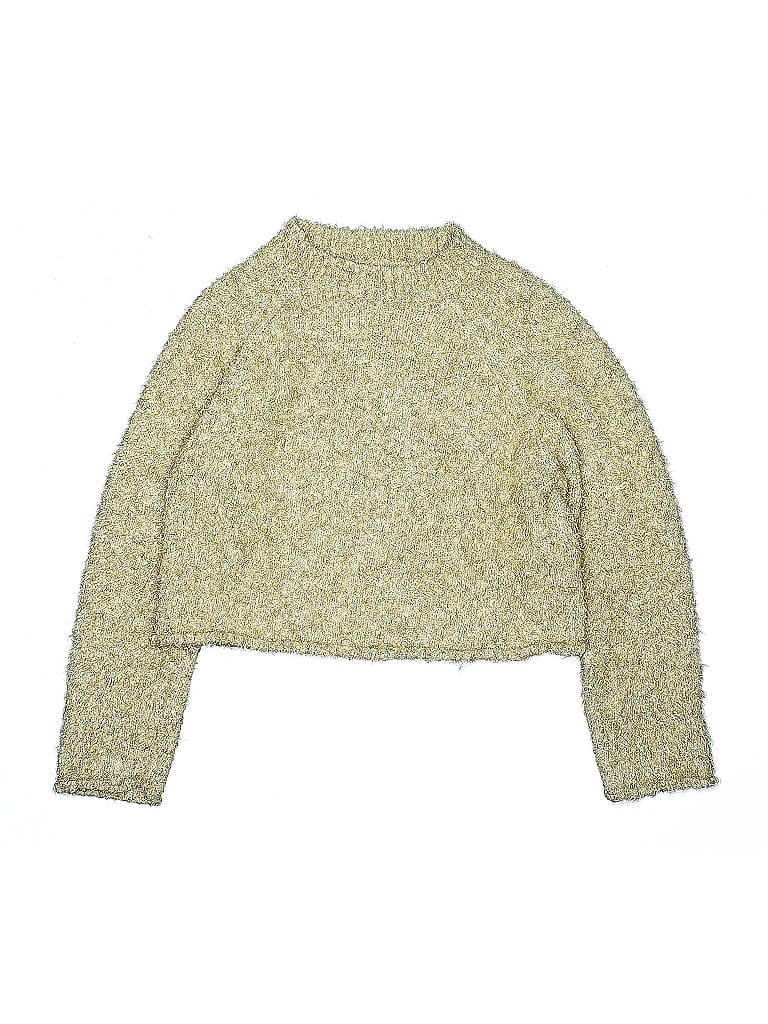 Pre-owned Zara Kids' Pullover Sweater In Gold