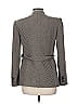 Armani Collezioni 100% Polyester Houndstooth Gray Blazer Size 8 - photo 2