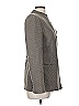 Armani Collezioni 100% Polyester Houndstooth Gray Blazer Size 8 - photo 3