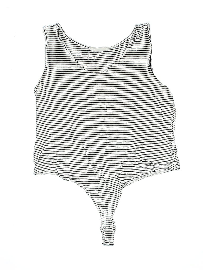 Pre-owned Double Zero Bodysuit In Gray