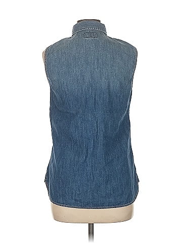 Current/Elliott Sleeveless Button-Down Shirt (view 2)