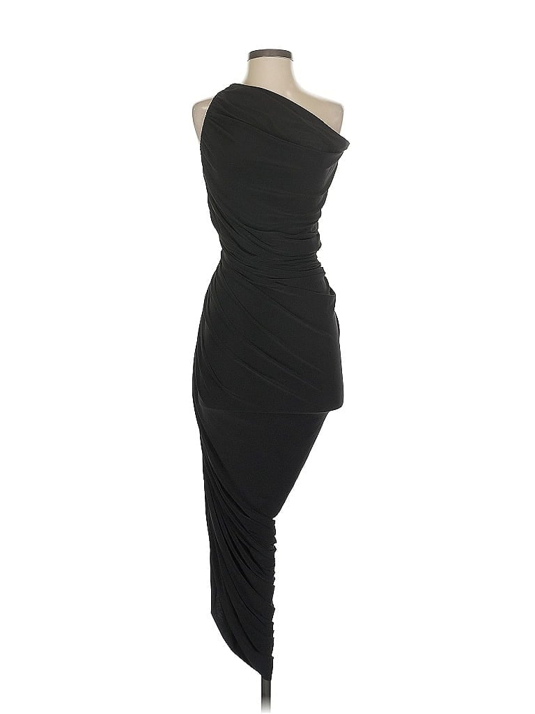 Norma Kamali Black Cocktail Dress Size XS - photo 1