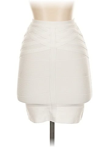 Bebe Faux Leather Skirt (view 1)