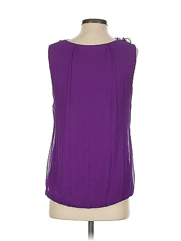 T Tahari Sleeveless Silk Top (view 2)