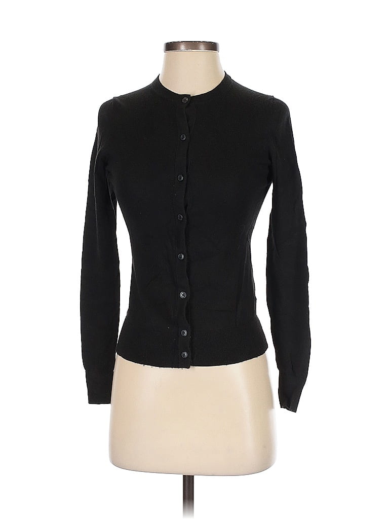 Pre-owned Ann Taylor Long Sleeve Blouse In Black