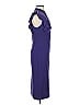 Black Halo Purple Cocktail Dress Size 6 - photo 3