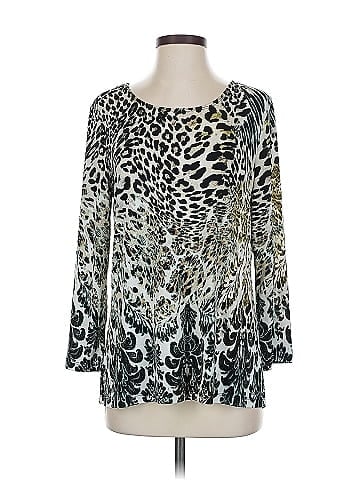 Travelers by Chico's 3/4 Sleeve T-Shirt (view 1)