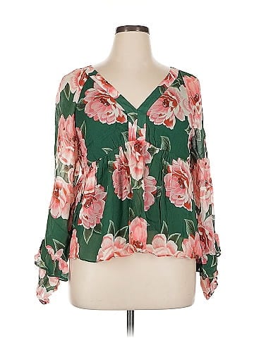 FARM Rio 3/4 Sleeve Blouse (view 1)