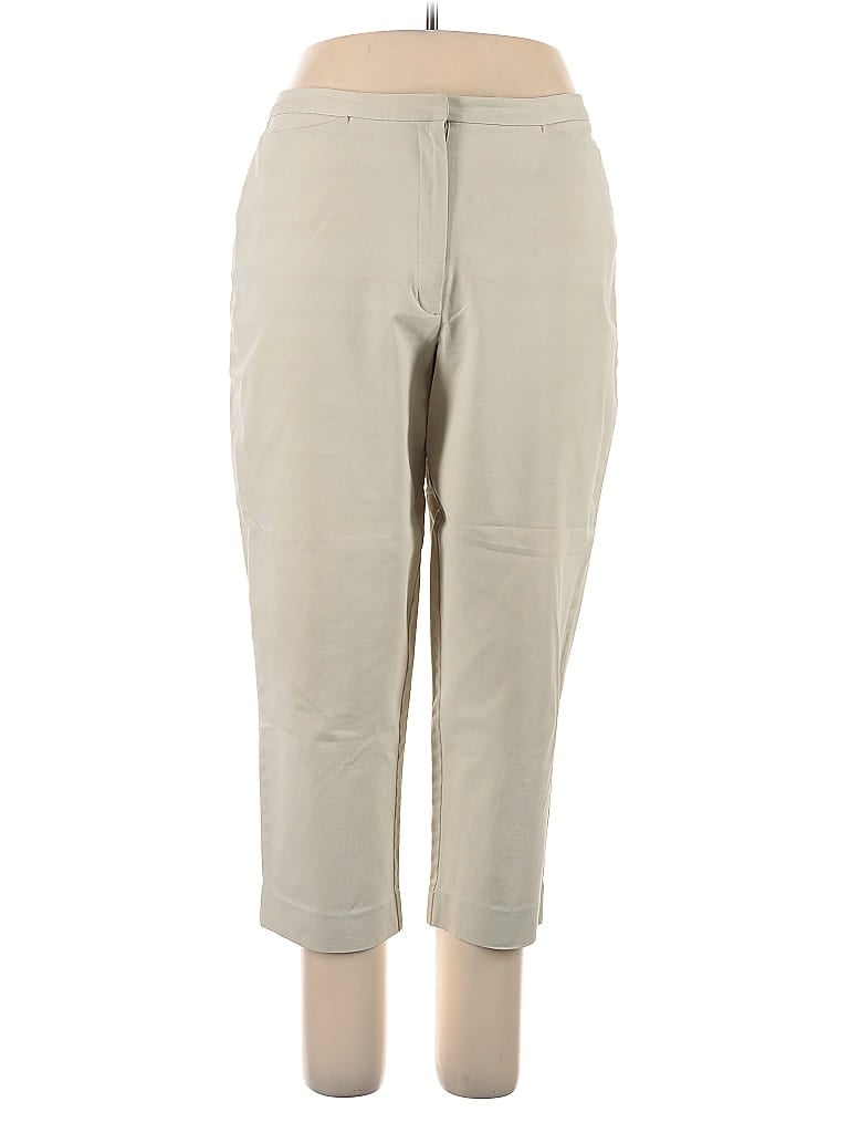 Pre-owned L.l.bean Khaki Pant In Brown