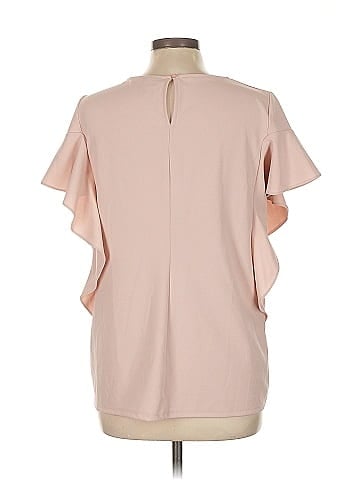 Worthington Short Sleeve Blouse (view 2)