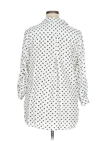 Velvet Heart 3/4 Sleeve Button-Down Shirt (view 2)