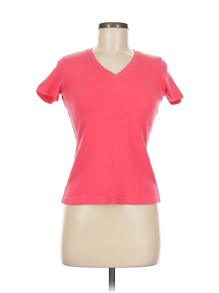 Pre-owned Assorted Brands Short Sleeve T-shirt In Pink