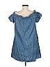 Corey Lynn Calter 100% Cotton Blue Casual Dress Size M - photo 2