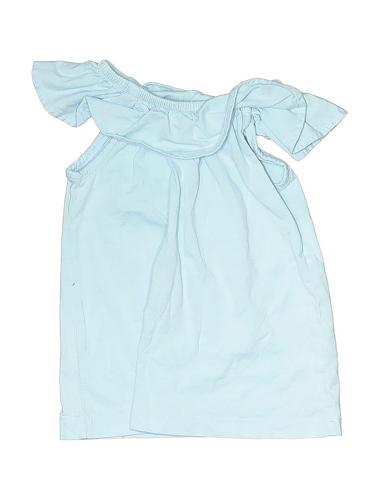 Pre-owned Carter's Kids' Short Sleeve T-shirt In Blue