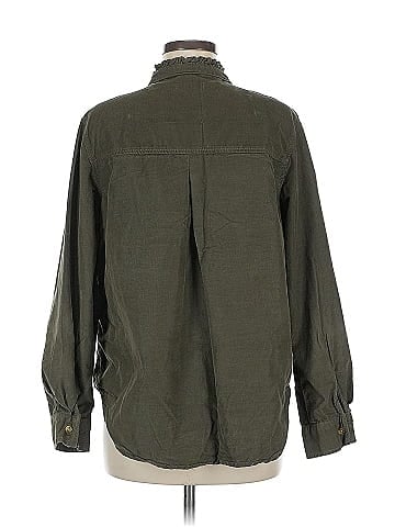 Angels Long Sleeve Button-Down Shirt (view 2)