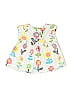 Gymboree 100% Cotton Ivory Short Sleeve Blouse Size 12-18 mo - photo 2
