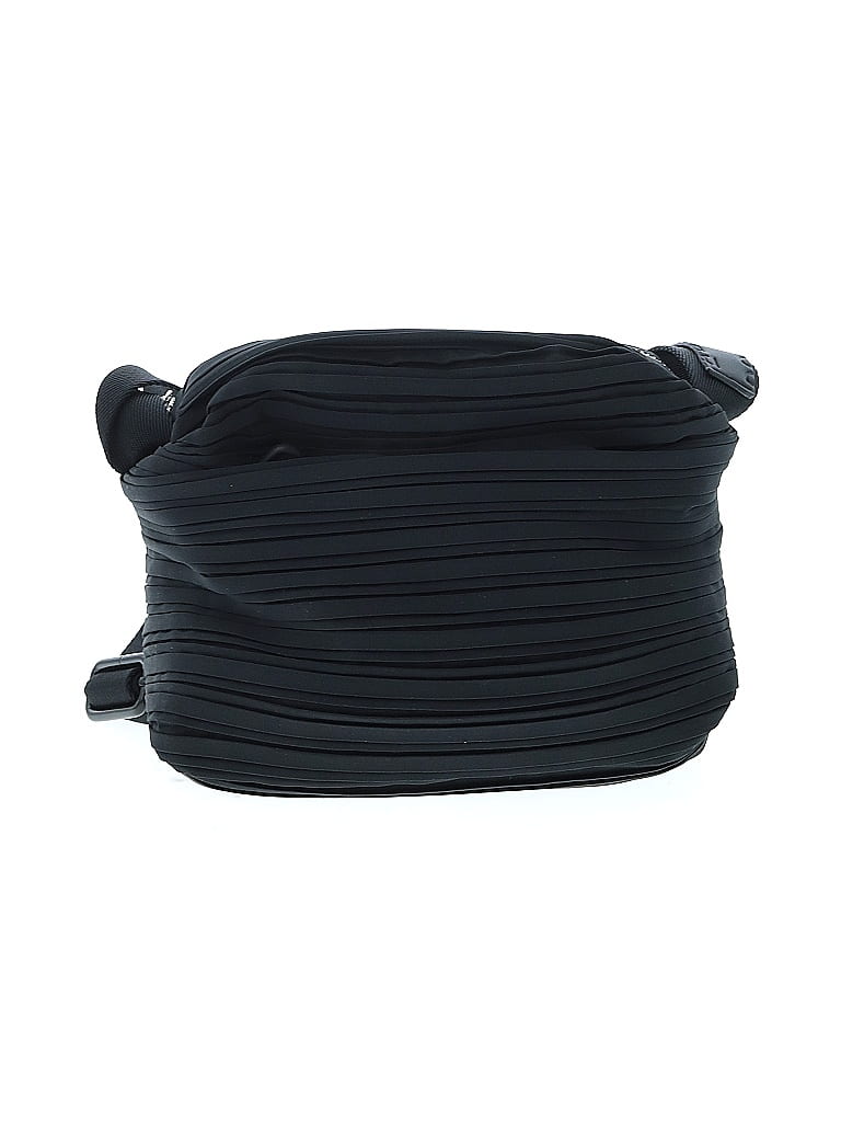 Pre-owned Adolfo Dominguez Crossbody Bag In Black