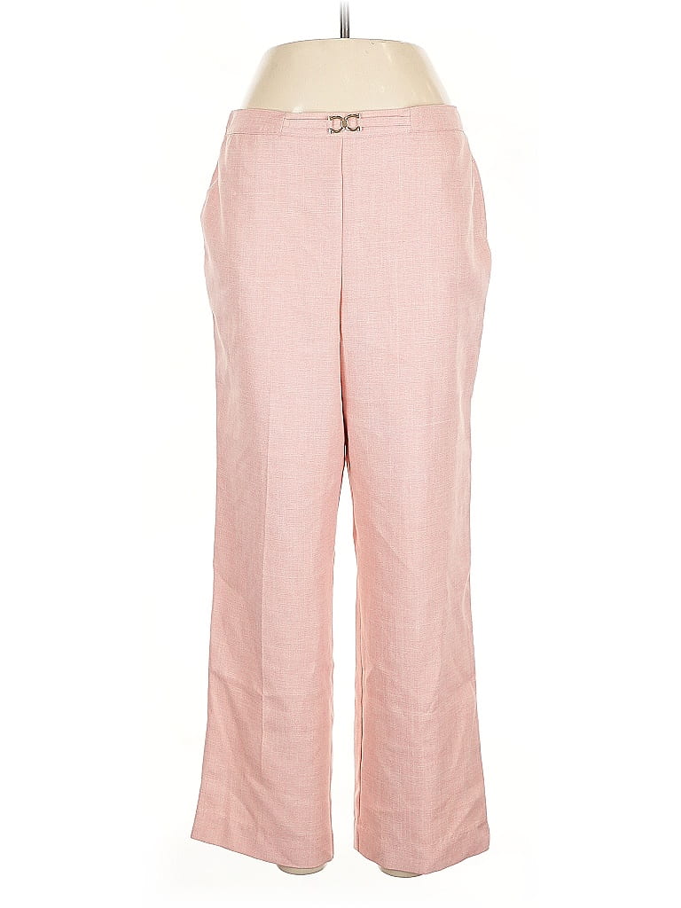 Alfred Dunner 100% Polyester Pink Casual Pants Size 14 - photo 1