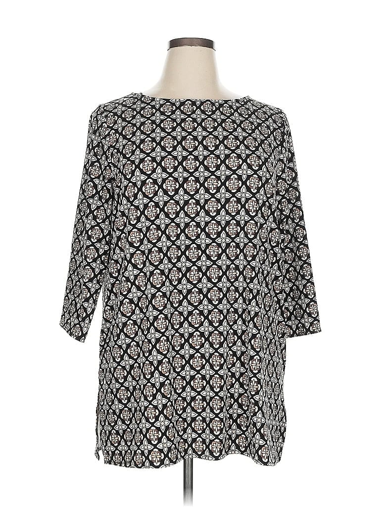 JM Collection Tweed Gray Casual Dress Size XL - photo 1