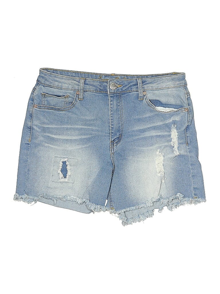 Pre-owned Copperflash Denim Shorts In Blue