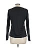 Cuddl Duds Solid Black Long Sleeve T-Shirt Size L - photo 2