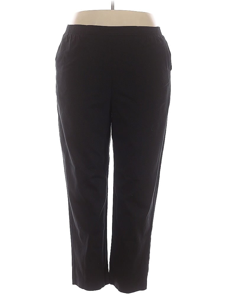 Click to view more detailed imagery on our partner's website Pre-owned Alfred Dunner Active Pants In Black