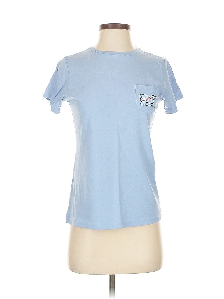 Click to view more detailed imagery on our partner's website Pre-owned Vineyard Vines Short Sleeve T-shirt In Blue