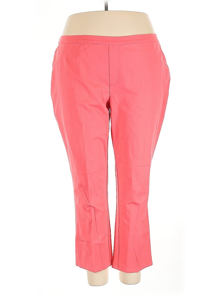 Pre-owned Isaac Mizrahi Live Casual Pants In Pink