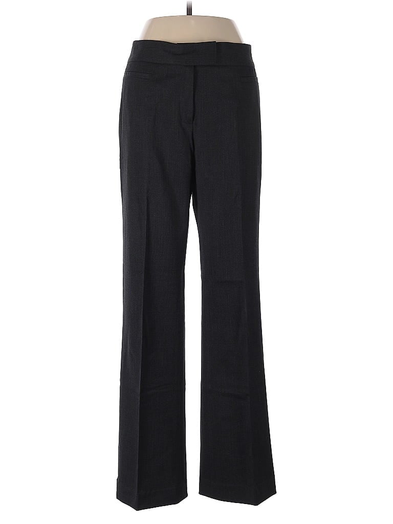 Pre-owned Lafayette 148 Wool Pants In Black