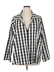 Lafayette 148 New York 3/4 Sleeve Blouse