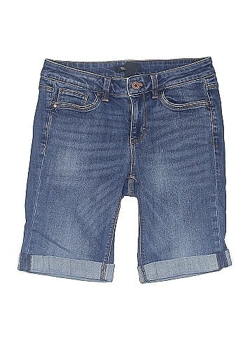 White House Black Market Denim Shorts (view 1)