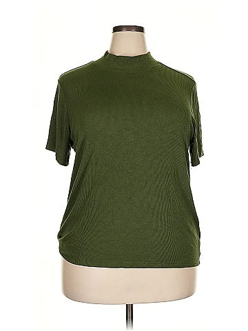 Time and Tru Short Sleeve Turtleneck (view 1)