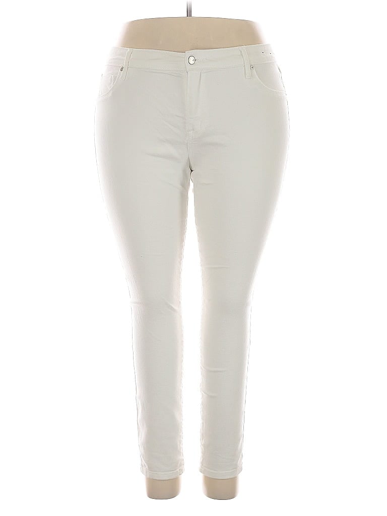 AVA & VIV Pre-owned Jeans In White