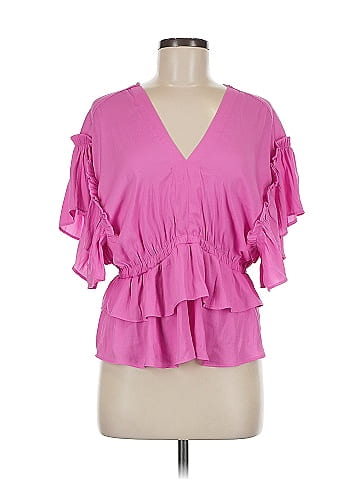 Marc New York Andrew Marc Short Sleeve Blouse (view 1)