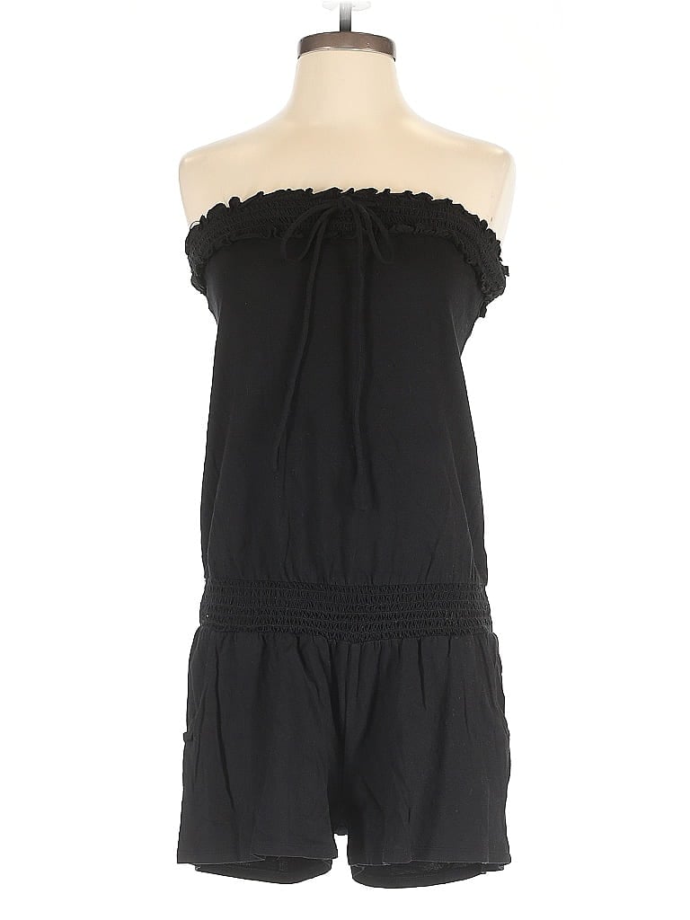 Pre-owned Express Romper In Black