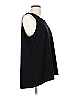 LOGO by Lori Goldstein Black Sleeveless T-Shirt Size L - photo 3