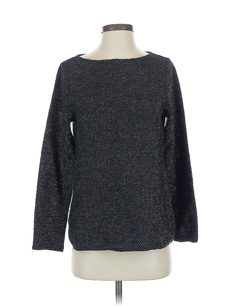 Pre-owned H&m Pullover Sweater In Gray