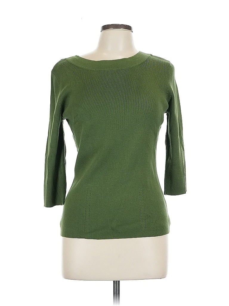 DressBarn Green Cardigan Size L - photo 1