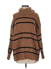 Line & Dot Turtleneck Sweater