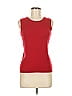 C by Bloomingdales 100% Cashmere Red Sweater Vest Size M - photo 1