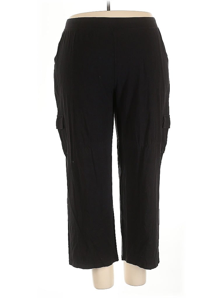 D&Co. Black Casual Pants Size 1X - photo 1