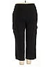 D&Co. Black Casual Pants Size 1X - photo 2